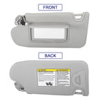 Left Side Sun Visor w/ Light Mirror for Nissan Altima (2013–2018) 96401-3TA2A
