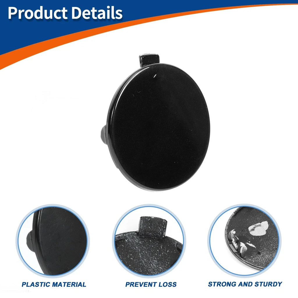 Tow Hook Cover for BMW 1 Series Black Sapphire