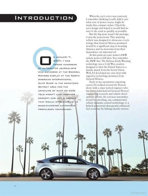 Chevrolet Volt Development and Design Insights (2010-2019)