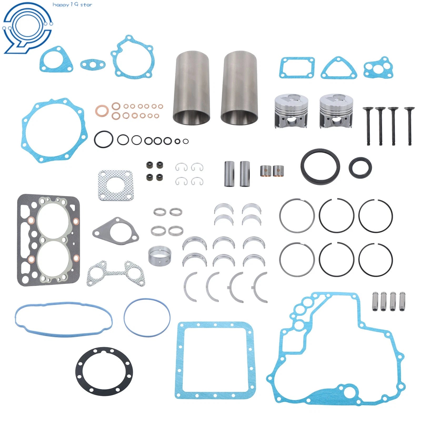 Rebuild Kit for Kubota Z482 Engine Tractor