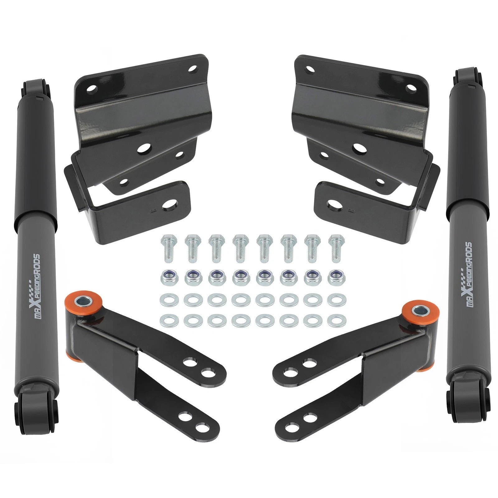 4" Lowering Kit with Shocks for Chevrolet Silverado 1500 2WD (1999–2006)