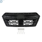 Front Bumper Upper Grille Gloss Black for Subaru Forester (2022-2024)