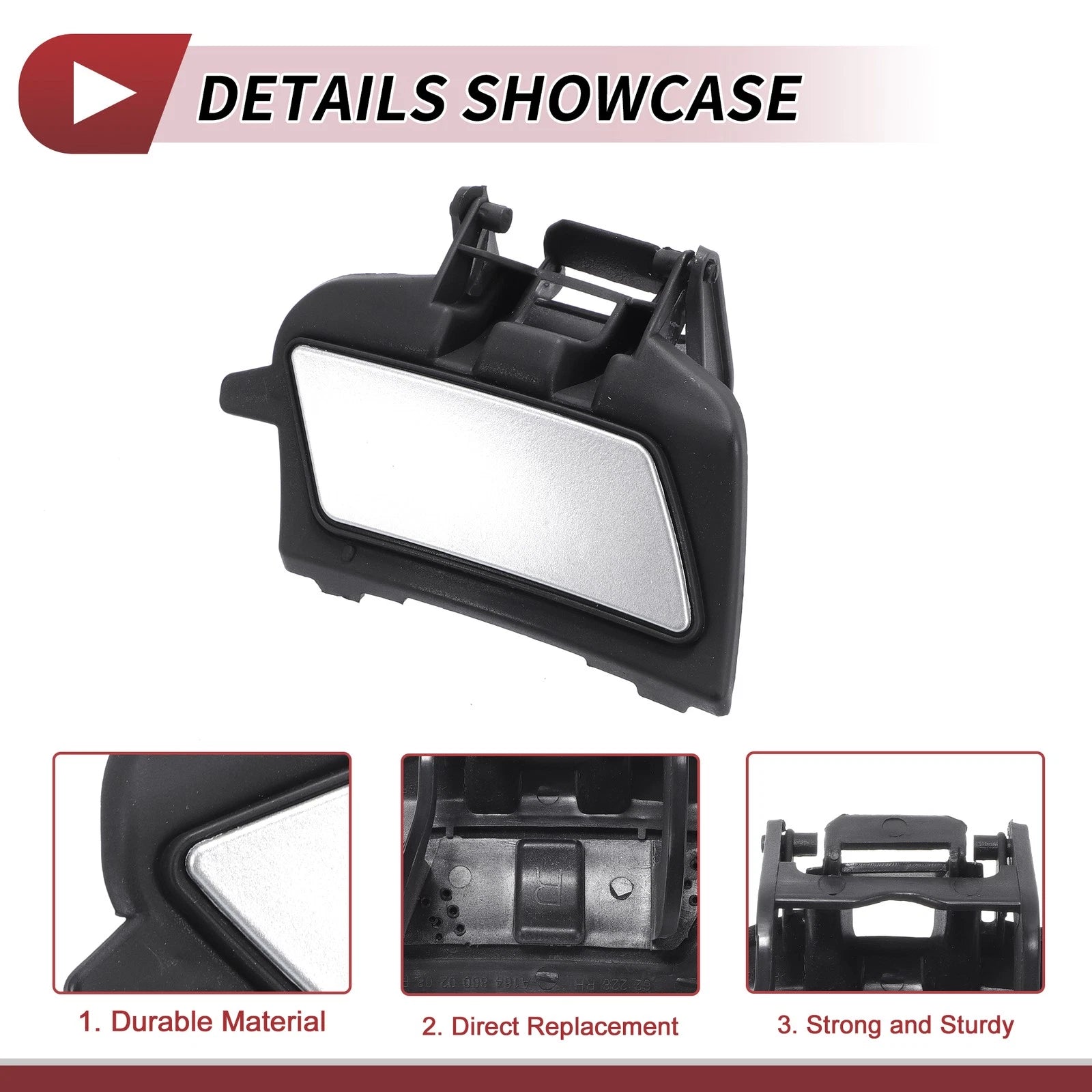 Front Right Washer Nozzle Cover Cap No. 1648600208 for Mercedes-Benz ML320 (2007–2008)