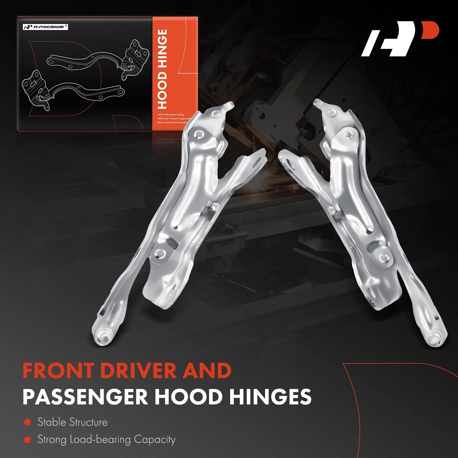 2Pcs Hood Hinge for Kia Soul (2020–2023)