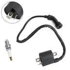 Ignition Coil + Spark Plug for Polaris ATV Trail Boss 325 330 (2003–2005) 31401-40F00 T9