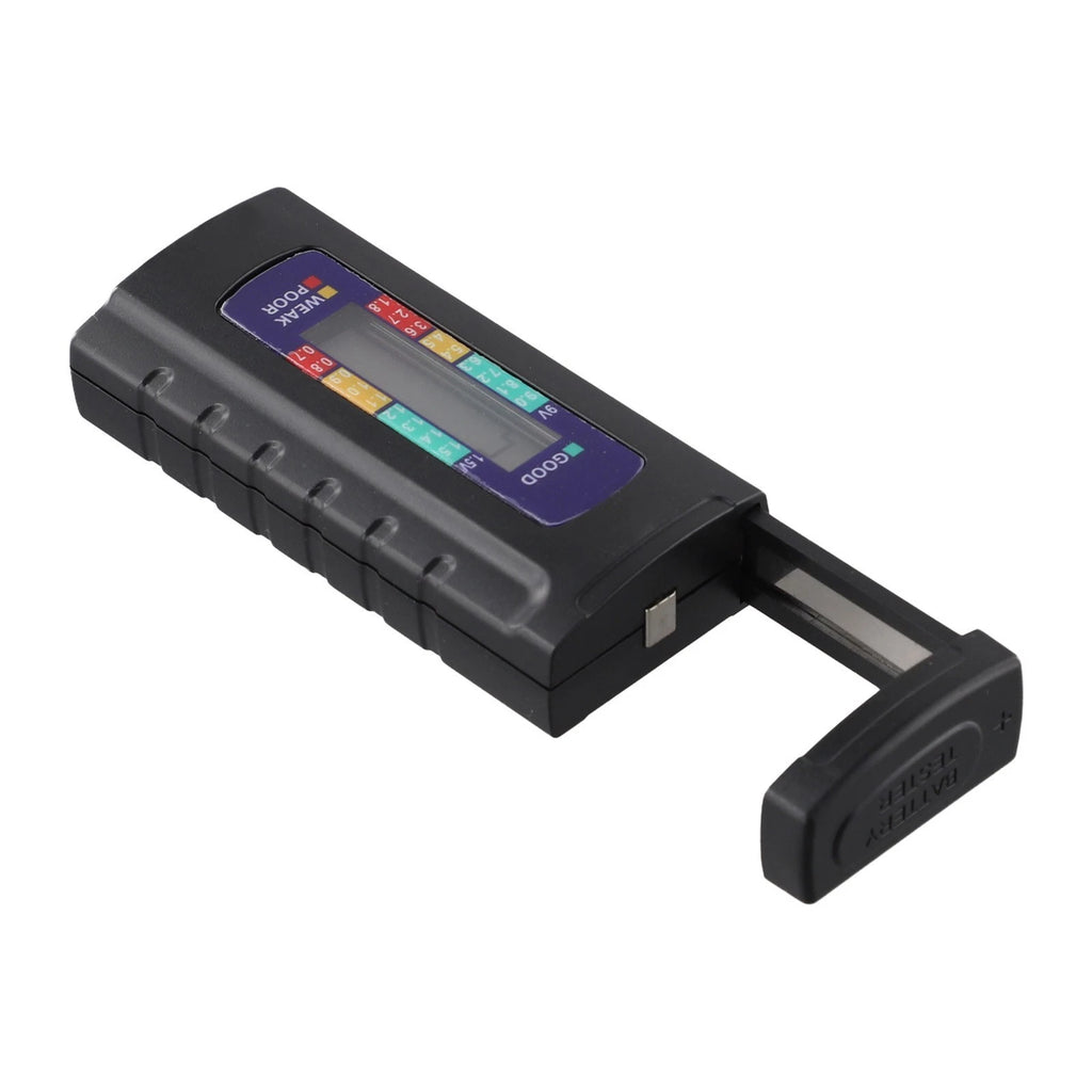 Battery Capacity Tester for 1 5V and 9V Batteries with LCD Indicator