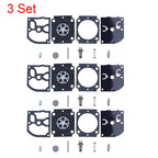 Set of 3 Carburetor Gasket Kit for Stihl Blower BG66 BG86 (RB-155 RB-164)
