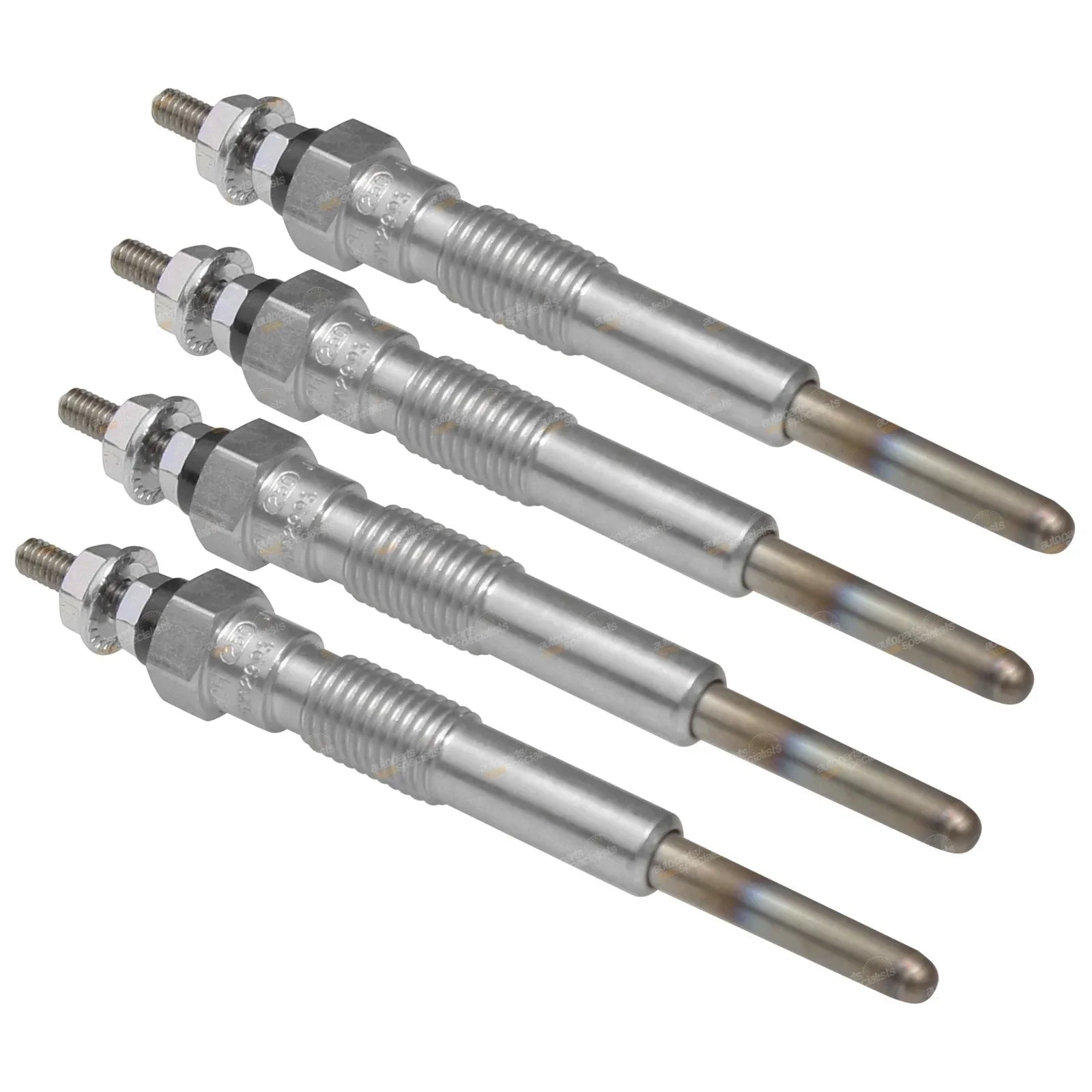 4 x Diesel Glow Plugs for Landcruiser BJ42 BJ73 3B Red Blue 3.4L (1980-1989)