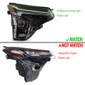 Set of 2 LED Headlights w/ DRL for Chevy Trax LT 2RS Activ (2024–2026)