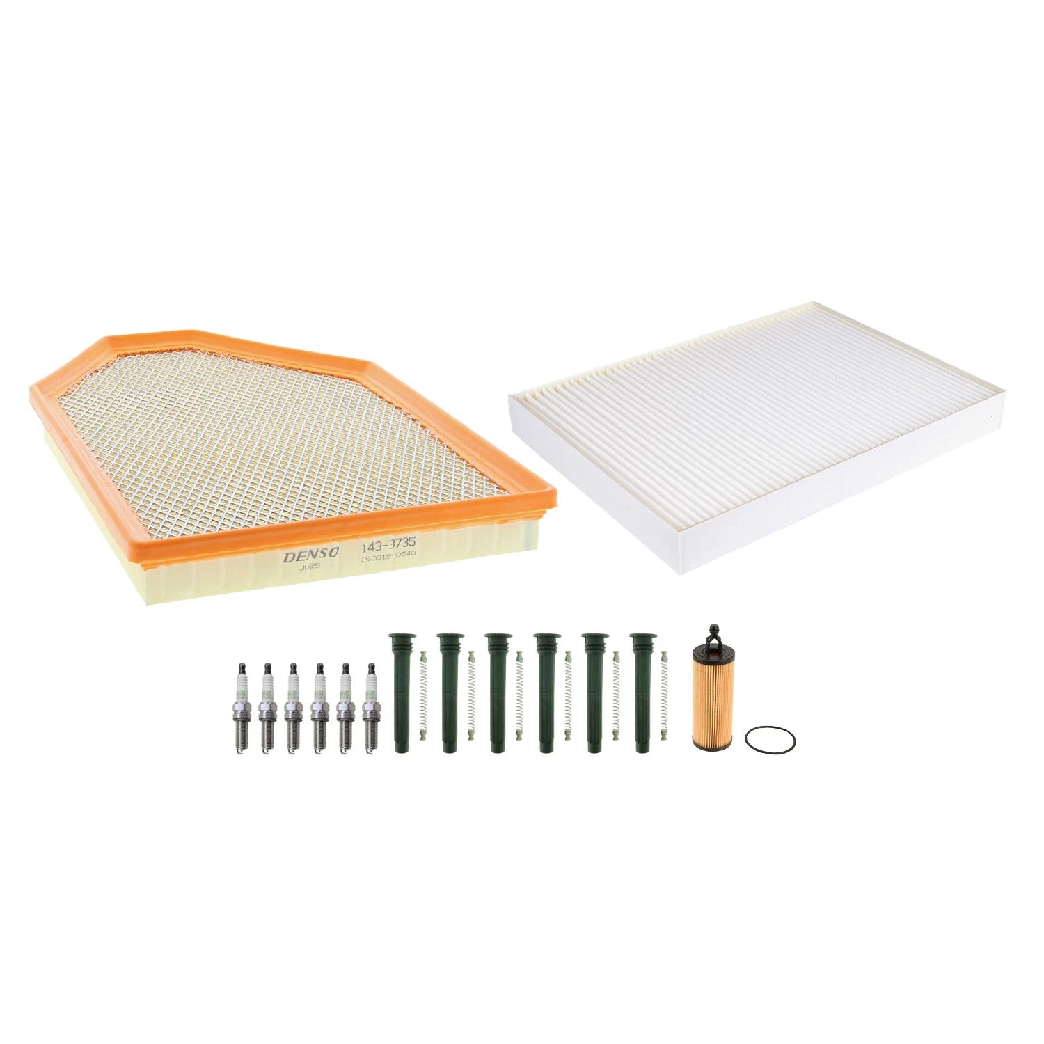 Tune Up Kit with NGK 6 Spark Plugs & Boots for Challenger Charger 300 (2006–2023)