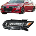 Left Side Headlight Assembly for Honda Accord (2018–2021) Halogen