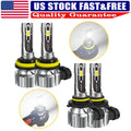 AUXITO 9005 H11 LED Headlight Kit Combo Bulb 6500K 160000LM for