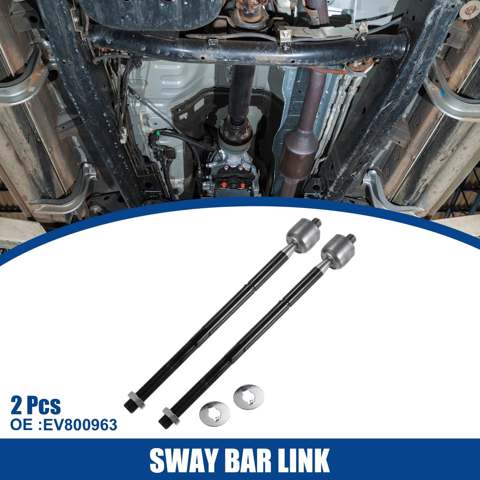 2X Front Inner Tie Rods for Chrysler 300, Dodge Challenger 
