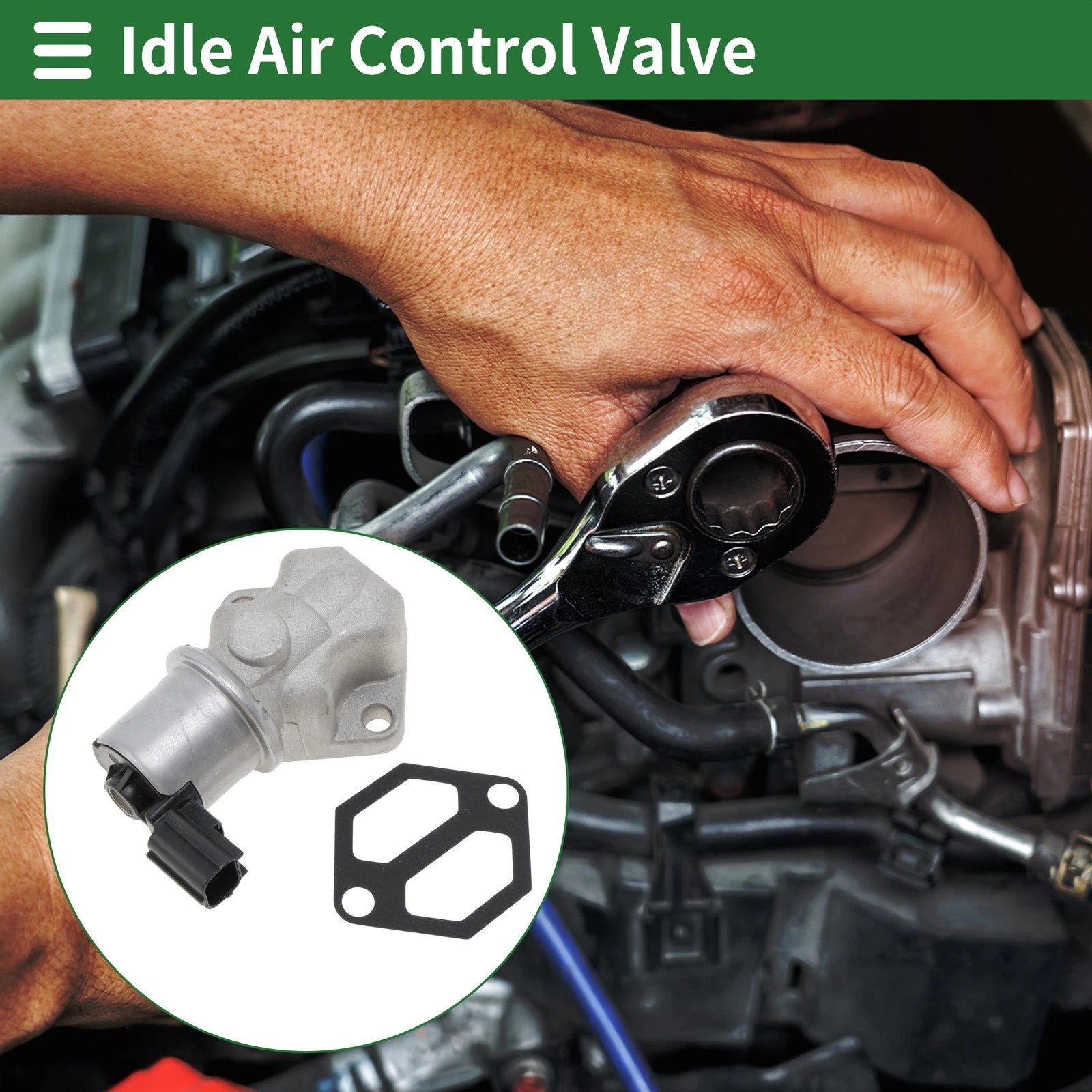 Idle Air Control Valve for Ford Taurus (2005) No. 1F1E9F715BA