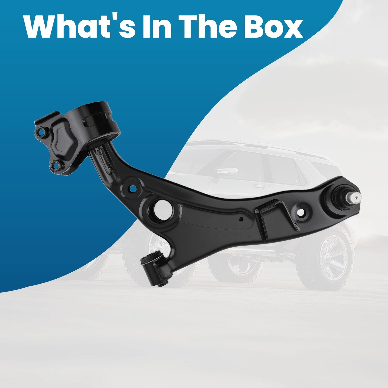 Front Lower Left Control Arm for Ford Edge MKX (2007–2015) CMS40130