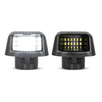 2Pcs White LED License Plate Lights for Nissan Frontier (2007–2019)