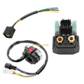 Handlebar Switch & Starter Solenoid Relay for Yamaha Grizzly 700 YFM700 (2007–2023)