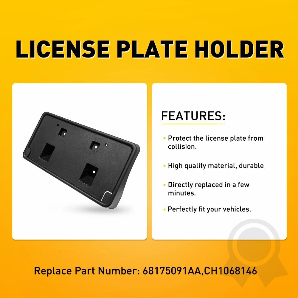 License Plate Frame for Dodge Challenger (2015-2023)