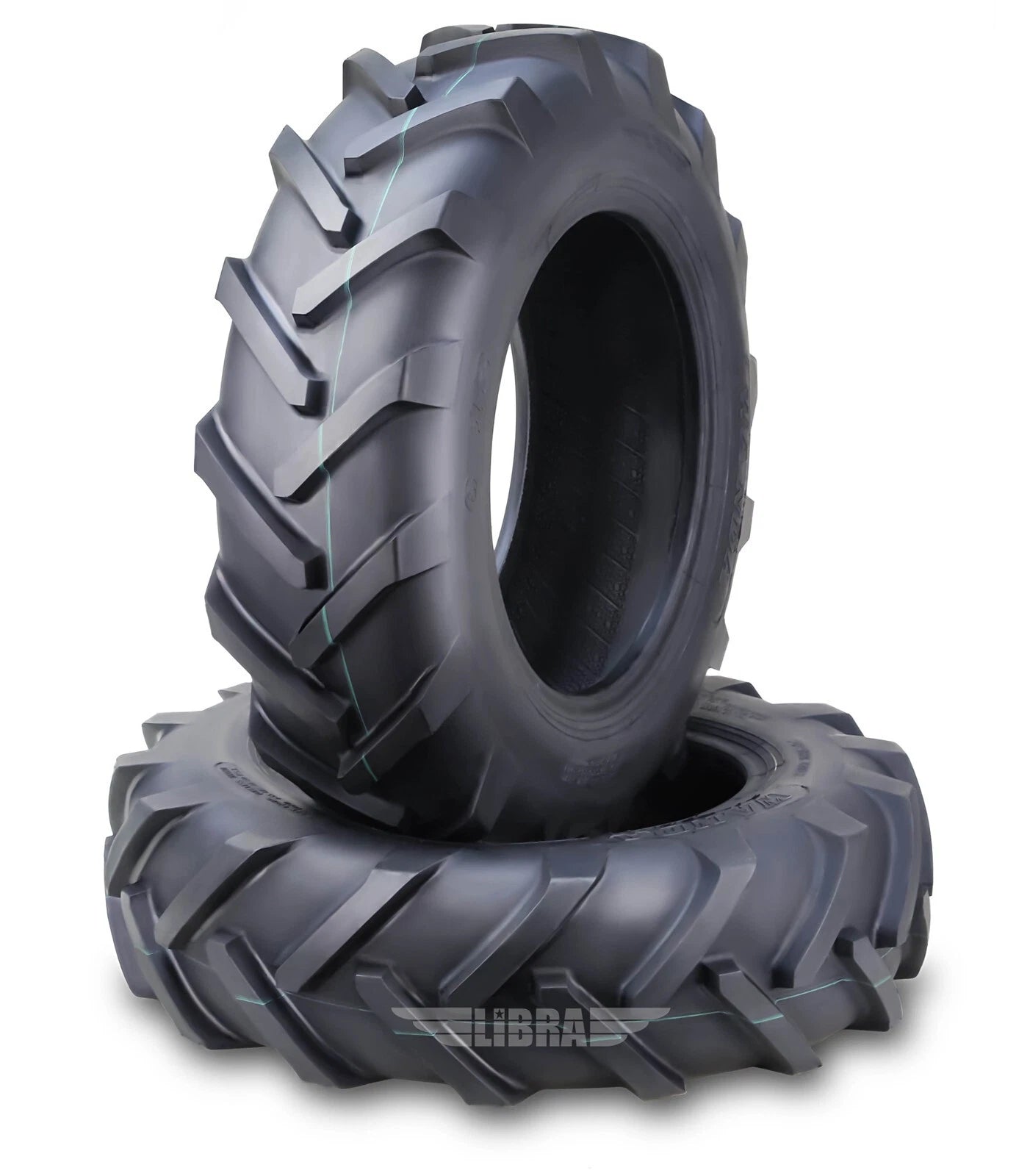 Set of 2 WANDA 6.00-12 Agricultural Farm Tractor Tires R-1 6 Ply - 16014