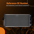 Radiator for Pontiac Bonneville Buick LeSabre 2000–2005 3.8L V6 2347 Aluminum Core