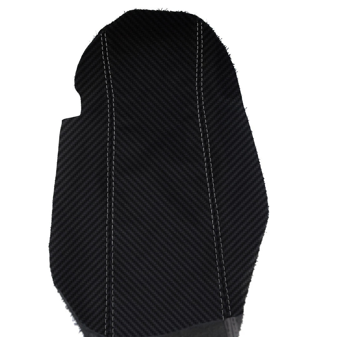 Console Armrest Cover for Dodge Dakota (2008–2011) PVC Carbon Gray Stitch