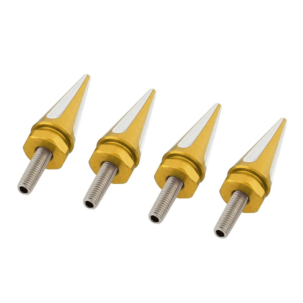 Set of 4 Windscreen Screw Bolts for Harley Touring Road Glide (1998–2025) Gold