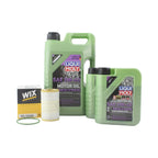 Oil Change Kit 7L Liqui Moly Molygen 5W-40 for Audi CREC/CREH