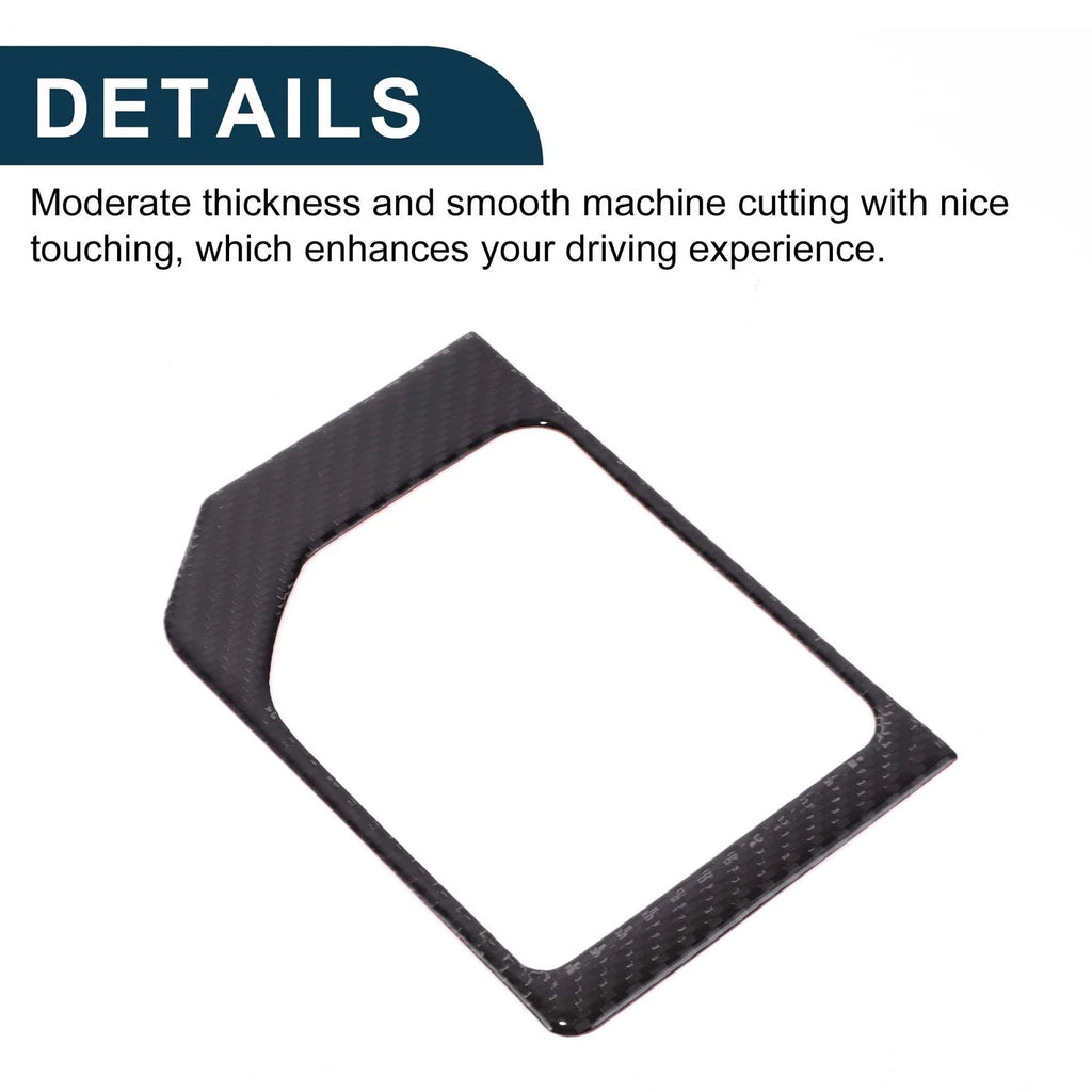 Gear Shift Box Panel Decal for Toyota Tundra (2014–2021) Black Carbon Fiber