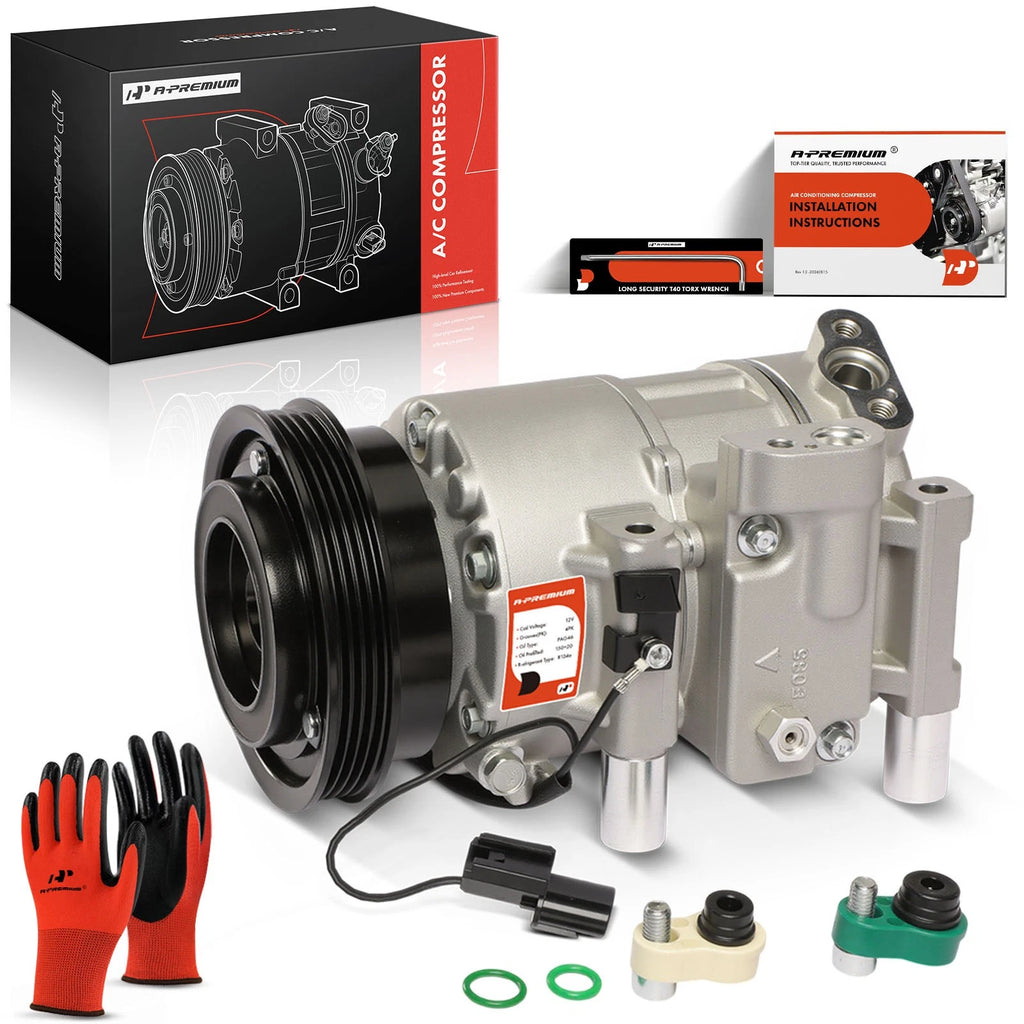 A/C Compressor with Clutch for Kia Spectra/Spectra5 (2007–2009)