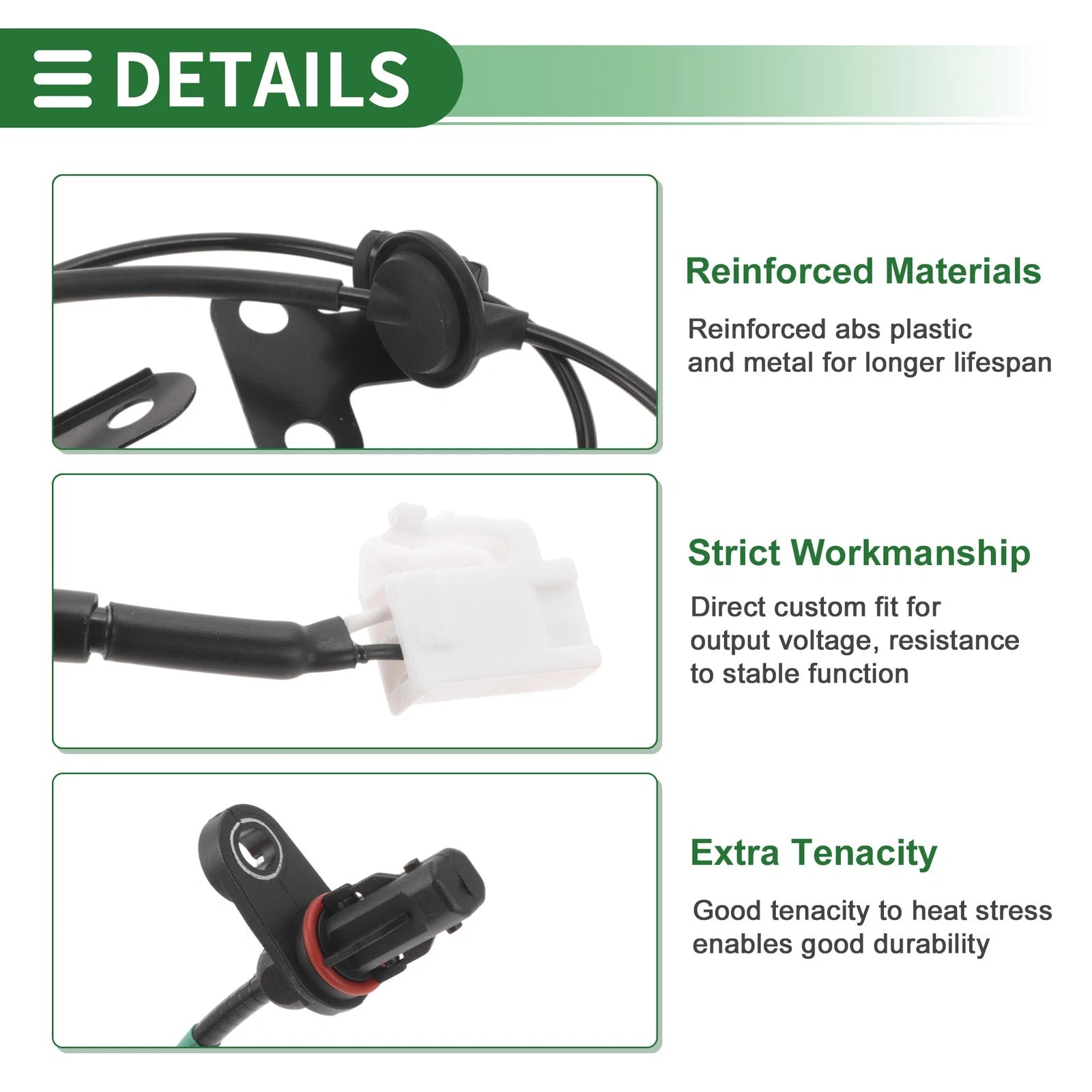 ABS Wheel Speed Sensor for Hyundai Azera (2012) No. 599103V001/599103V000