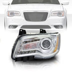 Headlight Assembly for Chrysler 300 (2011–2014) Left Driver Side Halogen