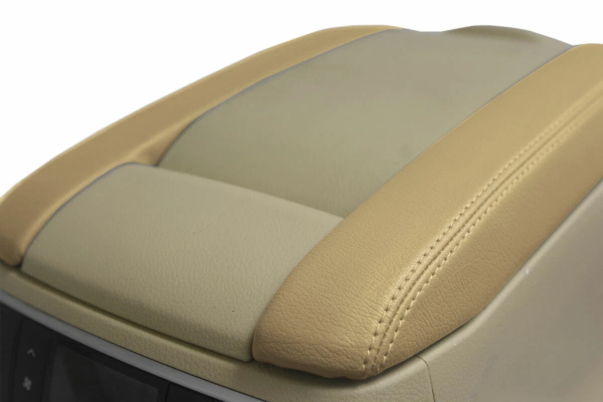 Console Lid Trim Armrest Cover for Toyota Highlander (2014–2018) Beige