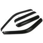 Smoke Window Visor for Ford Super Duty Super Crew (1999–2016)