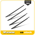 Set of 4 Door Window Weatherstrip Seal Belts for Mitsubishi Outlander Sport