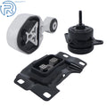3X Engine & Torque Strut Mount Set for Ford Explorer 2.3L FWD (2016–2019)