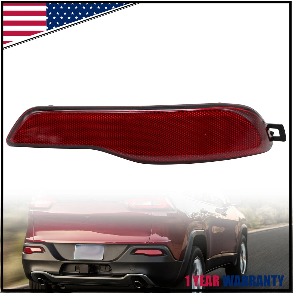 Right Rear Bumper Light Reflector for Jeep Cherokee (2014–2018)