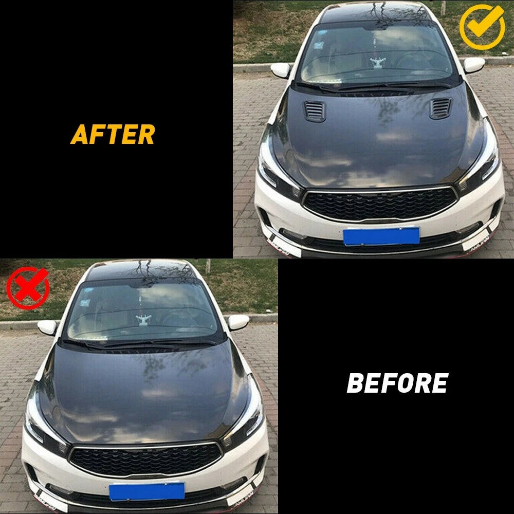 Carbon Fiber Hood Vent Cover for