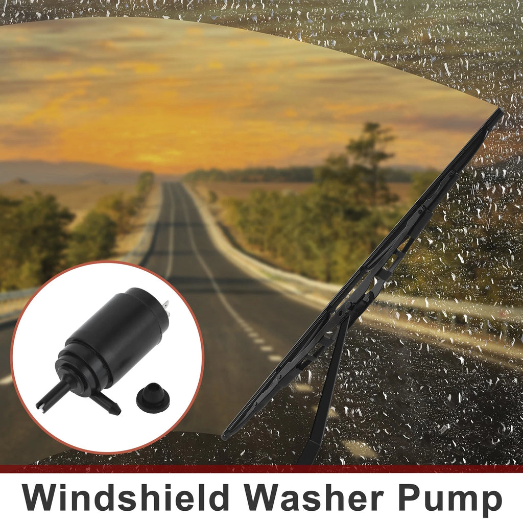 Windshield Washer Pump w/Grommet for Fiat Ducato (No.1450174)