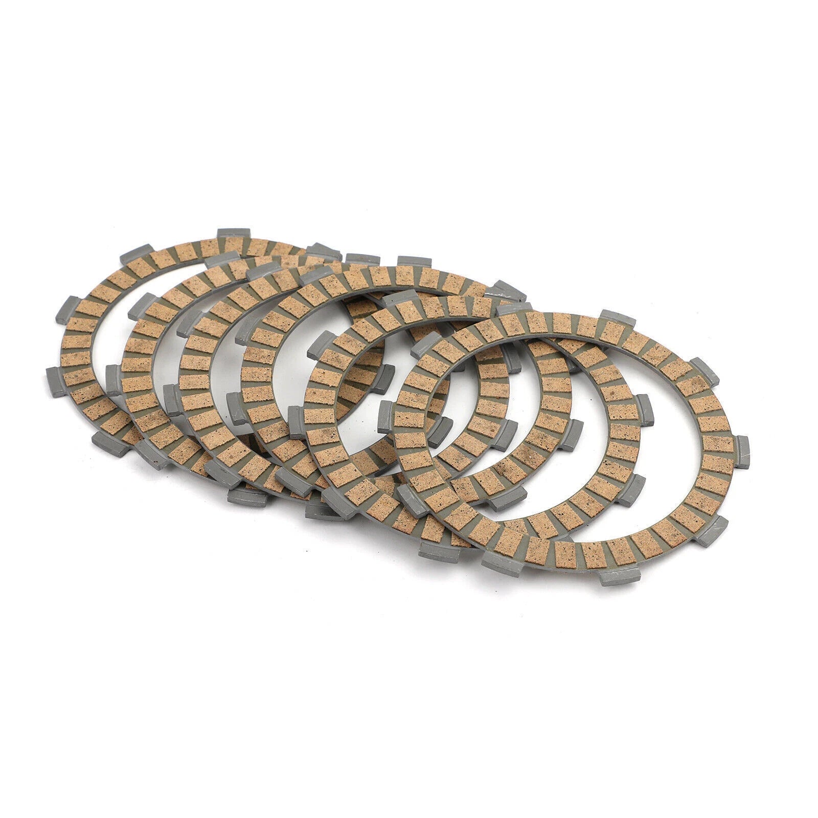 Clutch Friction Plate Kit for Yamaha XT225 Serrow YZ125H IT200 YZ175 (1990–2007)