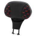Backrest Pad Black Red for Harley Road Glide FLTRXSE (1988-2023)