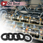 Set of 5 Rotary Shaft Oil Seals 35x55x10mm Nitrile Rubber 672668828755
