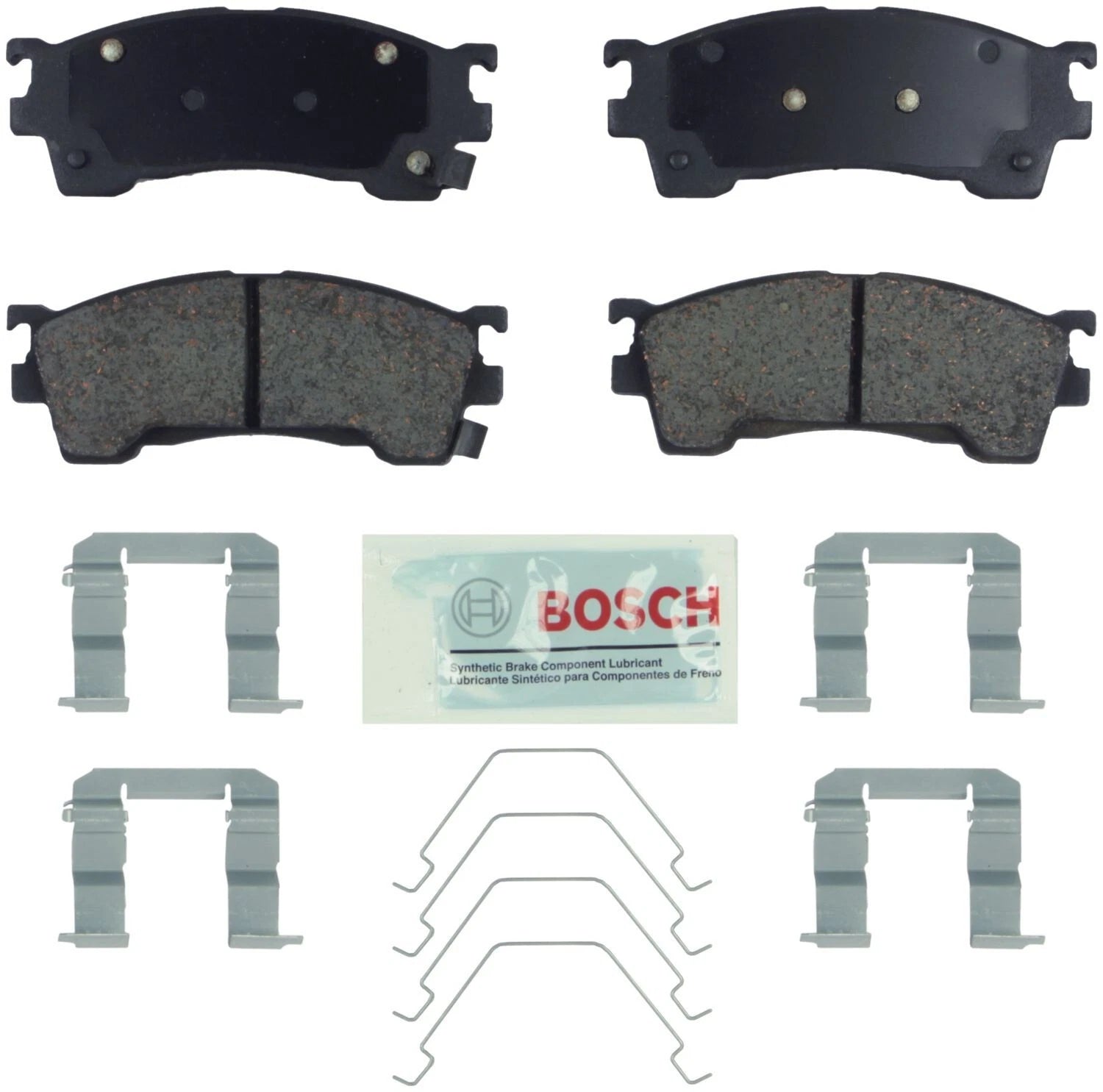 Front Blue Disc Brake Pads for Ford Probe, Mazda 626, MX-6, Protege (1993–1997) - Bosch BE637H