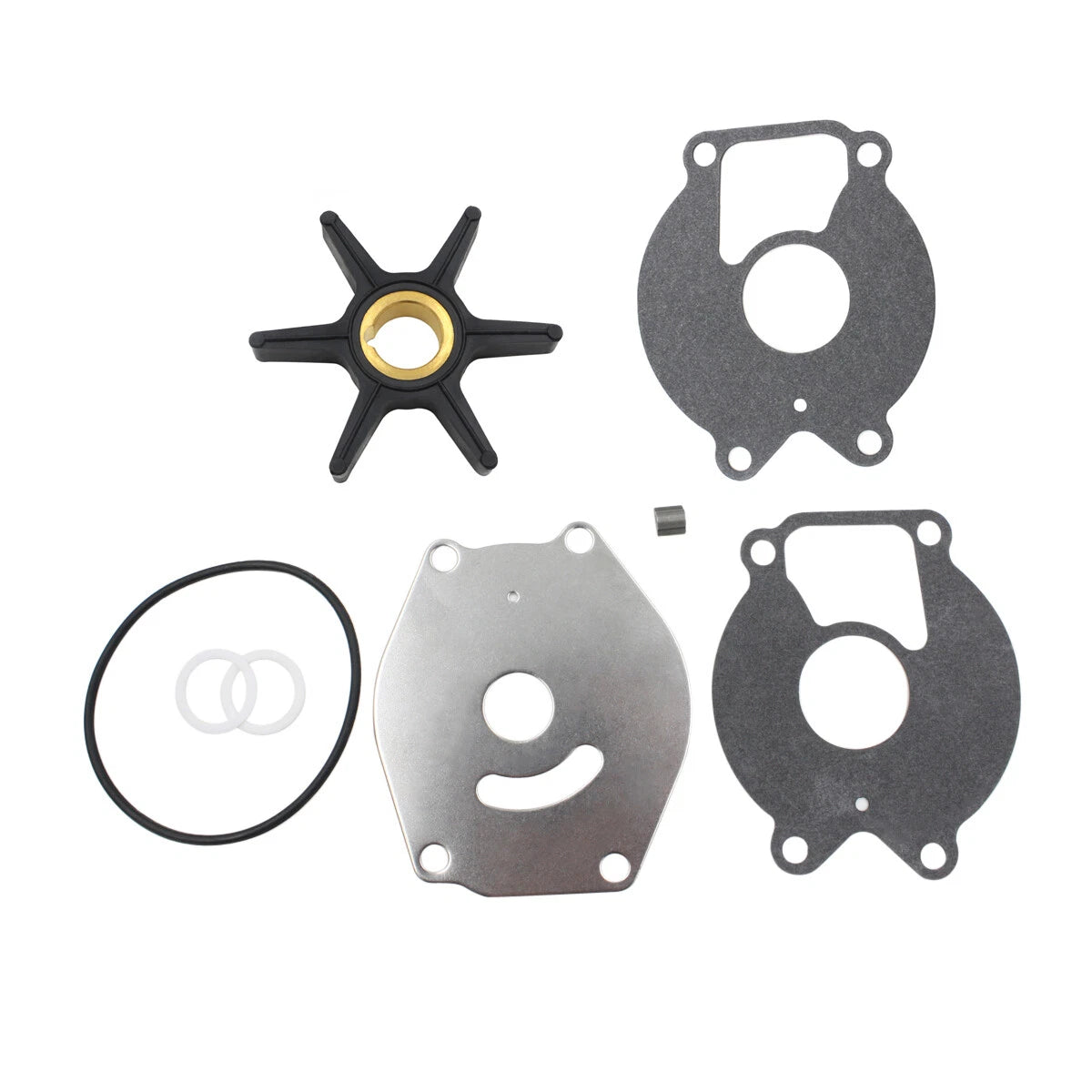 Water Pump Impeller Repair Kit for Force by Mercury 25 (REPL 18-3215, 47-85098Q4)