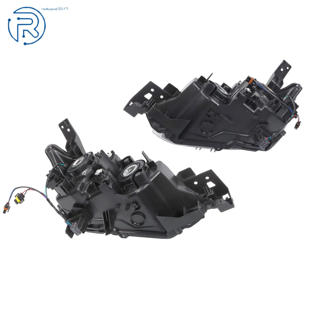 LH+RH Side Pair Halogen Black Housing Headlights for Mazda CX-3 (2016–2022)