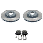 DuraGo Front Rotors & Bosch QuietCast Pads Kit for Mazda CX-5 (2013–2015)