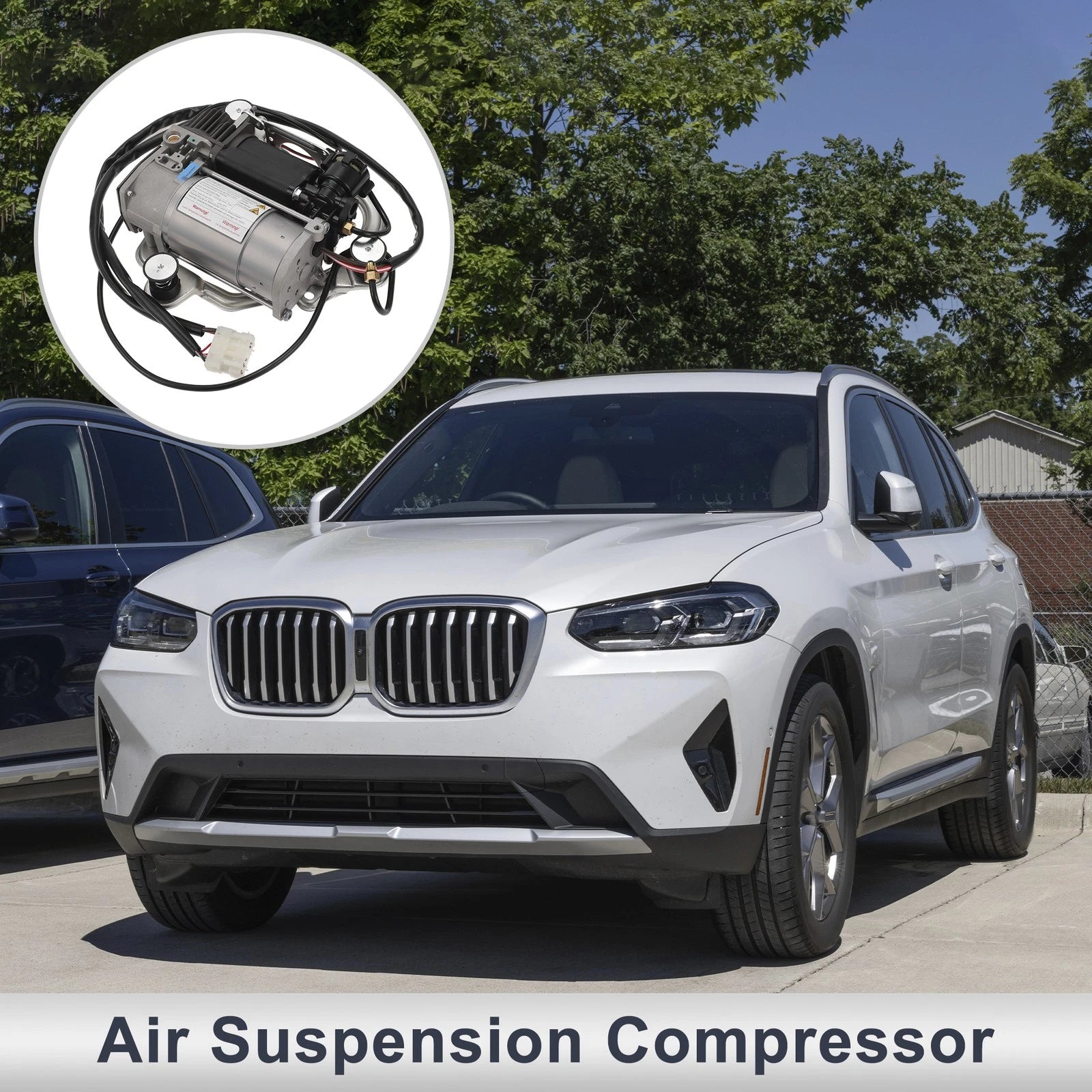 Air Suspension Compressor for BMW X5 (2000–2006) No. 37226787617