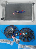 3 Row Aluminum Radiator + Fan for 1994-1995 Ford Mustang GT/GTS/SVT (1994-1995)