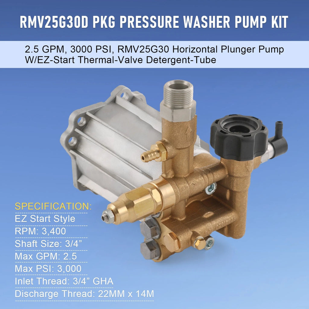 Pressure Washer Pump Axial for RMV2.5G30