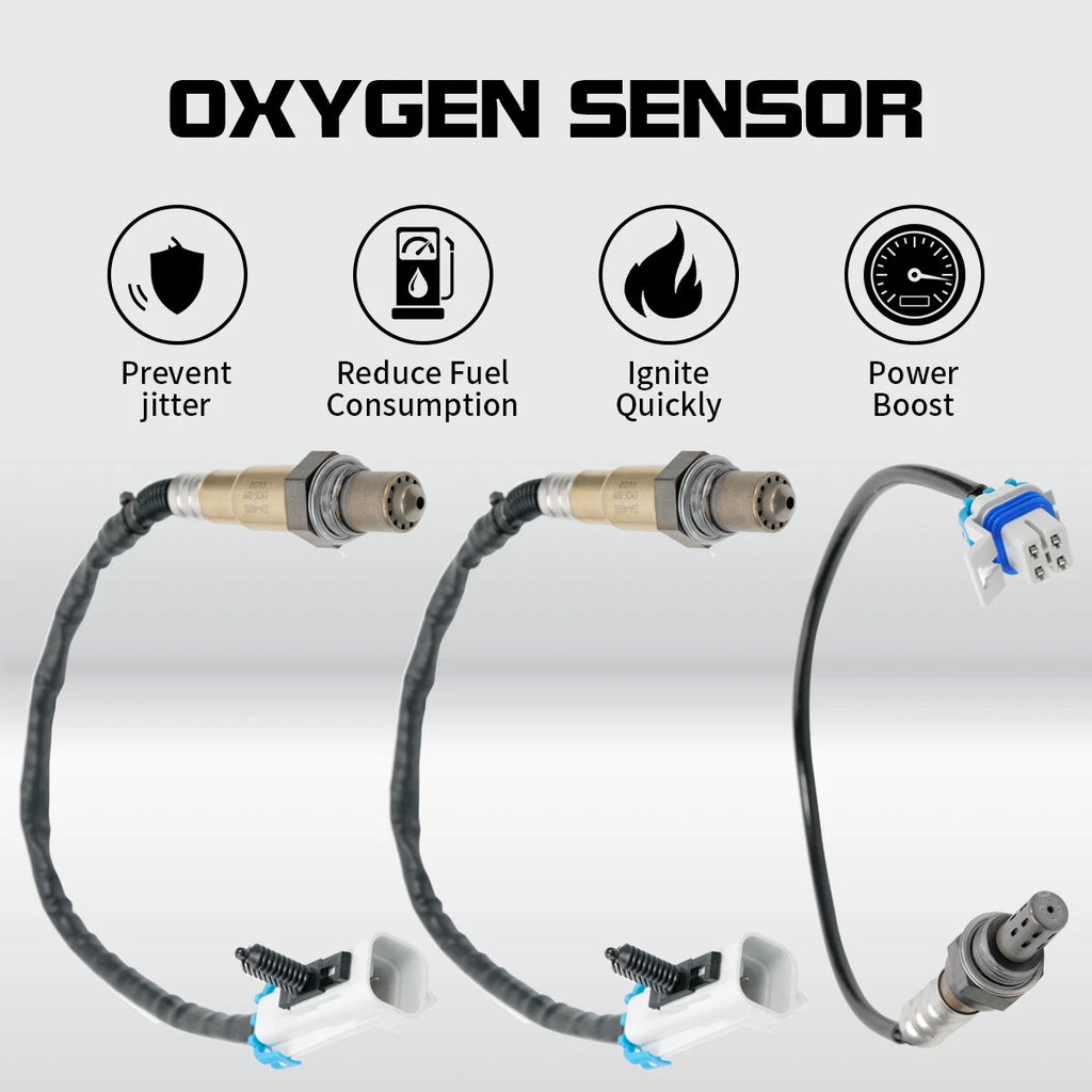3X O2 Oxygen Sensor Upstream & Downstream for Chevy Astro (2000–2002)