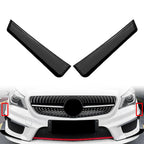 Glossy Black Front Bumper Side Spoiler for Benz CLA Class C117 (2013-2016)